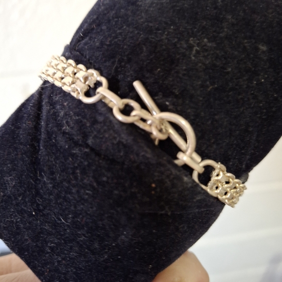 New Amonite Fossil Silver Bracelet. - Picture 4 of 13